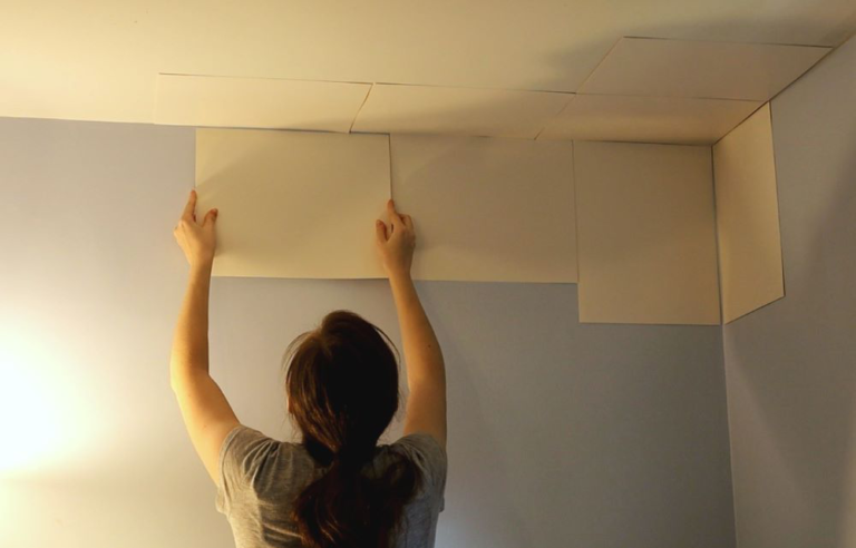 Cloud Ceiling Step 4