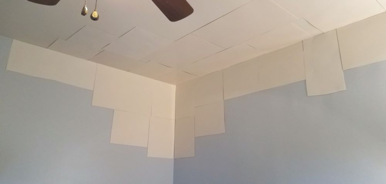 Cloud Ceiling Step 4