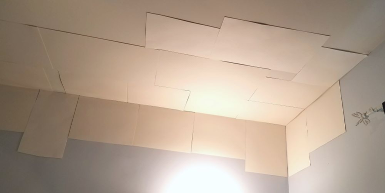 Cloud Ceiling Step 4