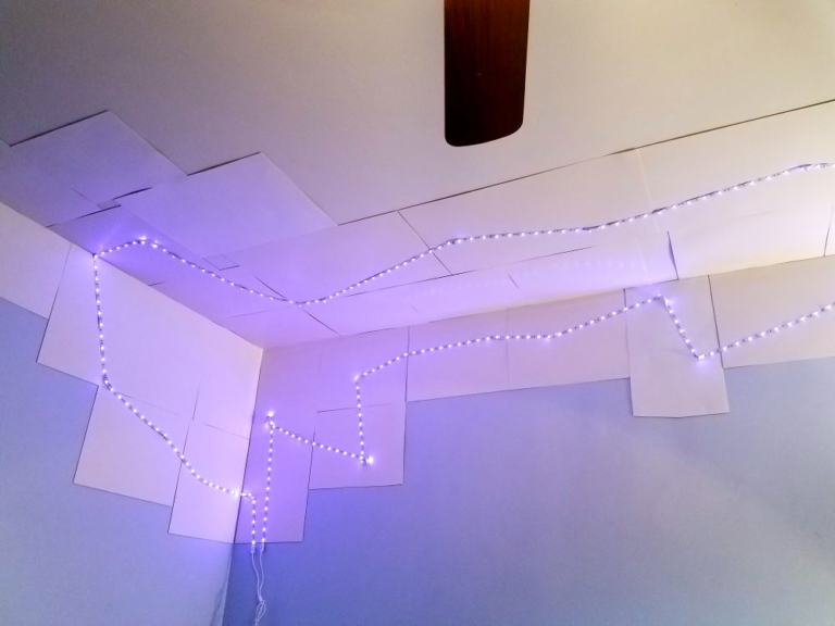 Cloud Ceiling Step 5