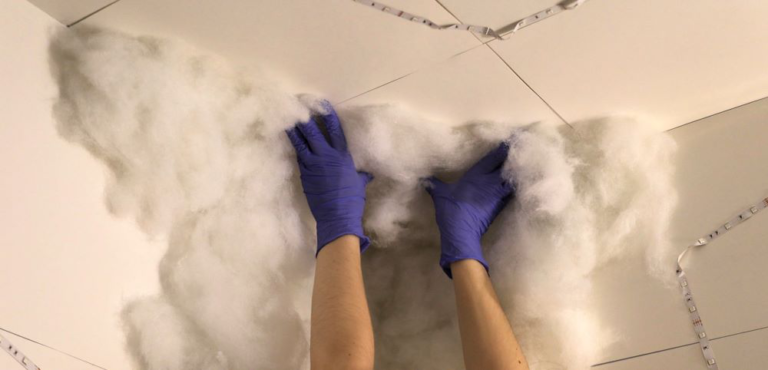 Cloud Ceiling Step 6