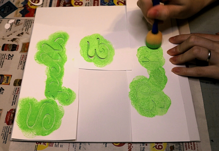 Glow In The Dark Sign Step 2-1